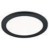 RL LIVE YOUR LIGHT Reality Leuchten Lampada da soffitto a LED Camillus R62921532, in plastica nera opaca, acrilico bianco, con LED da 15 Watt