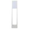 V-TAC VT-33 lampada led da giardino 10W chip samsung fissaggio a terra 80cm bianco in alluminio IP65 bianco naturale 4000K - SKU 20117