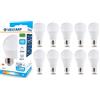 Velamp lampadina LED forma a goccia (A60) - Confezione risparmio - Attacco a vite grande (E27) - Potenza 15W Equivalenti 100W - Luminosità 1521ln - Temperatura colore 6500K (luce fredda)