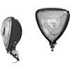 FRVVPL Headlight Per Touring Per Cafe Per Racer Per Chopper Per Bobber Faro LED Per Moto Rettangolare/luce Triangolare(1043-GB-C LED)