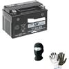 MOTO SPORT MONDO BATTERIA YUAS YTX9-BS 12VOLT 18AH AMPERE GiA' PRONTA E CARICA ALL'USO COMPATIBILE CON SUZUKI AN Burgman 400 da anno 1999 al 2002 BATTERIE PER MOTO SCOOTER SPECIFICA 152X88X106MM