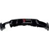Rugnipw Diffusore Spoiler Paraurti Posteriore Per BMW F32 F33 F36 Per Sport 420i 428i 435i 440i Paraurti Posteriore Auto Diffusore Labbro Luce Freno Splitter Posteriori Doppi(Black Single 2 Left)
