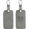 kwmobile Cover copri-chiave compatibile con Renault con 4 tasti Smart Key (solo Keyless Go) - Guscio protettivo chiavi auto in pelle PU Nabucco per telecomando macchina
