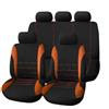 KizmiQ 9Pcs Auto Set coprisedili per MG ZS MG4 MG5 ZS EV 2022 2023 Poliestere Tessuto Lavabile Traspirante Coprisedile Adatto a Tutte Le Stagioni,G