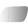 MYDMYGS Misura for VW Polo 9N 9A 2001-04.2005 Parti dello specchietto retrovisore esterno con piastra Lato sinistro Specchio retrovisore in vetro riscaldato convesso