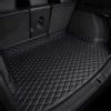 YJTYC Auto Tappetino Bagagliaio Pelle per Maserati Grecale 2023-2025, Misura Vasca Baule Tappeto Antiscivolo Fodera Bagagli Interni Accessori,Black