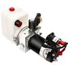 HPDTZ Pompa idraulica Pompa Rimorchio Cilindro Idraulico Pressa idraulica Pompa Manuale Elettrica 12V 800W Per Rimorchio Inclinato Sollevatore E Parete Di Carico Rapido Avvio
