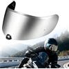 PSLER per HJ-20M Visiera Casco Moto Ricambio Compatibile con HJC FG-17, IS-17, FG-ST, C70, C70N, Visiera Protettiva Anti-Graffio e UV, Pinlock Ready(Argento)