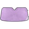 RPLIFE Parasole per parabrezza, glicine, parasole pieghevole, copertura per finestrino anteriore, 147 x 80 cm