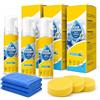 Jeeeun Foam Cleaner all Purpose, Deep Cleaning Foam Cleaner for Car Interior, Dashboard, Seats, Kitchen, Bathroom Tile And Home Surfaces (3pcs)