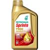 Petronas Sprinta Olio Motore 100% Sintetico per Moto e Scooter 2 Tempi T900 - Confezione da 1 Litro