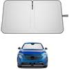 SHAOHAO [Upgrade] Parasole Compatibile con Peugeot 3008 E3008 2024 2025 2026 Parasole Pieghevole con Rivestimento d'Argento, Protezione UV e Calore Efficace, Accessori Interni Auto