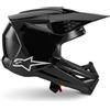Alpinestars S-M3 Casco da motocross, nero, 2XL (63/64)
