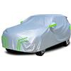 generico Personalizzato telo copriauto Compatibile con Suzuki Grand Vitara 3 Door 2005-2015,telo auto adatto a tutte le stagioni,Protezione solare,antineve,impermeabile（Silver Green）