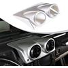 DIYUCAR ABS plastica auto centro console pannello aria condizionata prese d'aria copertura Trim per Hummer H2 2003-2007 accessori interni (stile B)