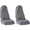 Hixingo Coprisedile Auto Guidatore Universale Estivo, Coprisedile Auto Anteriore Impermeabile in Spugna Traspirante Antiscivolo Lavabile per Guidatore, Camion, SUV (Gris,2 Pezzi)