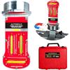 Zackman Scientific AutoSolo Misuratore Magnetico Campanatura Caster Inclinazione Perno 3 in 1 - Kit Allineamento Ruote Fai-da-Te con Custodia