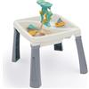 DOLU 3-in-1 Sand und Wasser Kreativtisch grau wei? (2677)