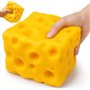 nnOuOnn Big Cheese Squishy, Palla Antistress Gigante Squeezy da 10cm in Forma di Formaggio, Grande Giocattolo Sensoriale per Adulti, Simulazione di Formaggio per Alleviare l'Ansia