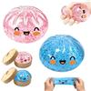 lunule 2PCS Gigante Squishy Ravioli Glitter, Brainrot peluche per bambini e adulti