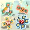 NCKIHRKK Giocattoli per il Bagnetto, 4 Pezzi Gioco Seggiolone Ventosa, Giochi Bagnetto Neonato 1 Anno, Giochi Neonato 6-9 Mesi