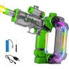 Vulaop Pistola ad acqua elettrica per bambini, pistola ad acqua elettrica completamente automatica con portata di 8-10 m, batteria ricaricabile da 500 cc, con potenza di aspirazione automatica (750 ML-D)