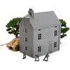 Patrick Miniatures WWII Village House - Tablet op stampato in 3D - Ardennen Village House - Wargaming Terrain su scala 15 mm, 20 mm o 28 mm (28 mm)
