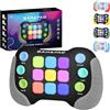 COSORO Pop Elettronico Gioco Nero, Macchina da Gioco Fidget per Sensoriale, Giocattoli Sensoriali Fidget per Autismo, Rompicapo Veloce Giocattolo Manuale per Alleviare lo Stress Bambini e Adulti