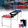 FIVMEN Beer Pong - Set di 100 tazze e 5 palline per giochi di bere, giochi di festa, giochi di lancio e giochi classici