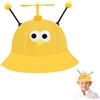 YUEXNKO Cappello Elicottero, Cappello a Elica, Cappello a Elicottero, Cappello da Elica per Bambini, Carino Bucket Hat, Berretto Pescatore Bambino, Berretto Elica, Divertente Cappello da Elica