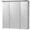 Schildmeyer Armadietto a Specchio 128522, Grigio Pietra, 70,5 x 16 x 72,5 cm