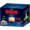 CAFFE' MORENO - Cialde Caffe Compostabili, Pack 25 + 5 extra, Miscela Blue Arome, Compatibili con Macchina Caffè Sistema ESE44mm, Cialda da 7g, Gusto Deciso e Toni Delicati