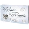 Generic CONFETTI CRISPO ARGENTO NON INCARTATI COMMESTIBILE AL CIOCCOLATO FONDENTE SENZA GLUTINE DA 1Kg GRAMMI 1000 PER NOZZE 25° ANNIVERSARIO