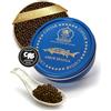 Sepehr Dad Caviar Caviale Beluga Amur 50g (caviale di storione ibrido) | Uova di pesce di classe A | allevamento Cn | 50 g