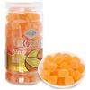 MKSDDF-180g caramelle gommose alla frutta, caramelle ai gusti vari, caramelle colorate, gomme da masticare al gusto di fragola - caramelle adatte a bambini e anziani (sapore di arancia)