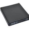 DRAUXI Masterizzatore Blu-Ray USB 3.0 DVD ottico esterno Lettori 3D Lettore di scrittura Veloce e conveniente(Noir,Burning)