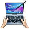 KOOFORWAY 8 Pollici 2-in-1 Mini Laptop, Schermo Touch HD Rotabile con Supporto per Scrittura Manuale, Windows 11 Pro, Laptop Compatto, N100, 12GB RAM, SSD da 512GB/1TB (BP8(12GB+1TB))