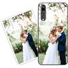 Sunrive Personalizzate Cover compatibile con HUAWEI P20 Pro personalizzabile con Foto Testi Frase Logo Disegni e Grafiche Personalizzata, assorbimento degli urti morbido TPU trasparente