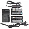 DSTE 2PCS NP-F750 Batterie and Caricabatterie Compatibile per Sony DCR-TRV820 CCD-SC55 DCR-TRV9 CCD-TR3 CCD-TRV82 DCR-TRV900