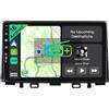 YUNTX [DAB-4G+64G] Autoradio 16 Autoradio per Kia Rio Stonic YB 2016-2023-[Incorporato DAB+/Carplay/Android Auto/DSP/GPS/MirrorLink/Bluetooth 5.0/SWC/WiFi]-IPS 2.5D 9 Touch Screen-Camera+MIC