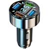 LJJWIW Auto Caricabatterie per Geo Tracker, caricabatteria Presa Accensione USB Veloce, Dual Ports, Accessori Retrattili
