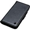 Porter Riley - Custodia in pelle compatibile con iPhone Air. Custodia premium in vera pelle con funzione supporto/portafoglio/copertura pieghevole con slot per carte e supporto orizzontale (Nero puro)