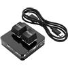 Generisch Copia e incolla dei 2 tasti | USB per copiare e incollare, mini PC da gioco meccanico, design ergonomico, retroilluminazione RGB universale, USB per viaggi, scuola, casa