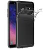 AICEK Cover Compatible Samsung Galaxy A6 2018, Cover Samsung A6 2018 Silicone Case Molle di TPU Trasparente Sottile Custodia per Galaxy A6 2018 (5,6 Pollici)