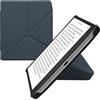 kwmobile Custodia Pieghevole Compatibile con Pocketbook Era/Era Color Cover - Cover Magnetica Pelle PU eReader con Stand - blu scuro