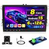 Inefala [6G+128G]Inefala Android 15 Autoradio per VW Golf Caddy Skoda Passat Tiguan Polo Seat con Wireless Carplay Android Auto, 9 Touchscreen Stereo Auto Bluetooth con GPS WiFi RDS/FM SWC Retrocamera Mic