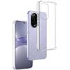 REY Pack 3X Cover in Gel TPU Trasparente per Huawei Nova 13 PRO 5G, Ultra Sottile 0,33 mm, Morbido Flessibile, Custodia Silicone