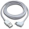 System-S Cavo USB 3.1 200 cm tipo C maschio a 2.0 A maschio angolare sinistro destro destro adattatore angolato