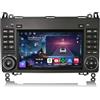 Erisin 8G+128GB Android 16 Autoradio GPS per Mercedes Classe A/B W169 W245