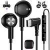 ACAGET Cuffie USB C con Filo Magnetico Stereo per Redmi Note 15 Pro+